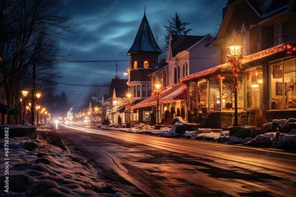 Christmas in Small Towns - Generative AI