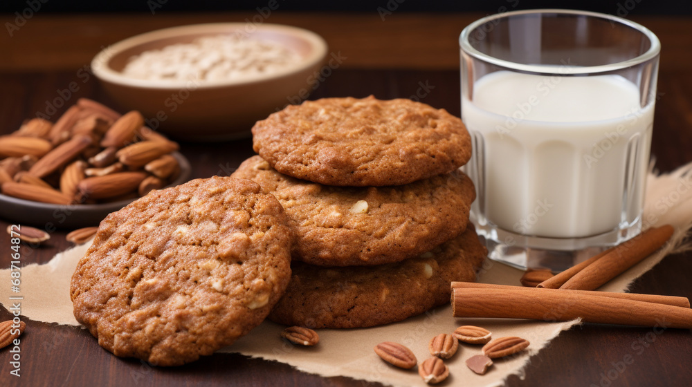 milk and cookies HD 8K wallpaper Stock Photographic Image milk and cookies HD 8K wallpaper Stock Photographic Image
