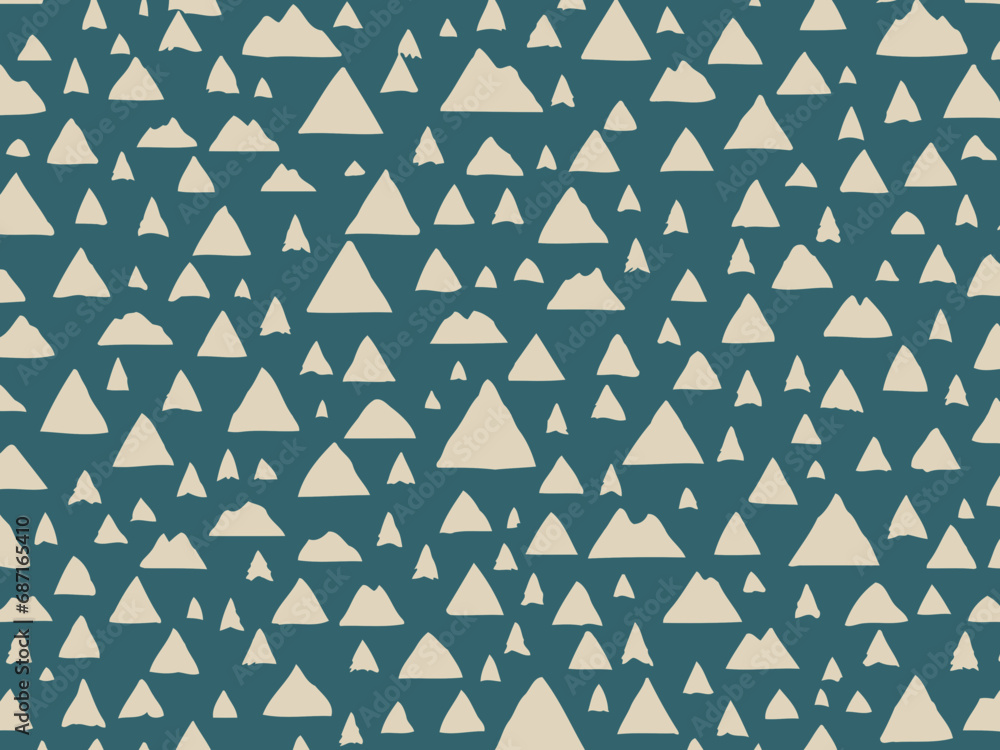 Peaks of Harmony: Mountain Vector Pattern Unveiled Peaks of Harmony: Mountain Vector Pattern Unveiled
