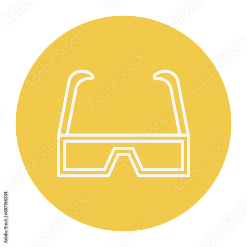 3d Glasses Icon