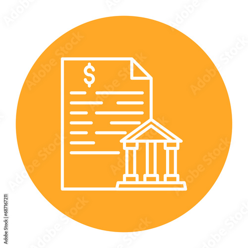 Bank Statement Icon