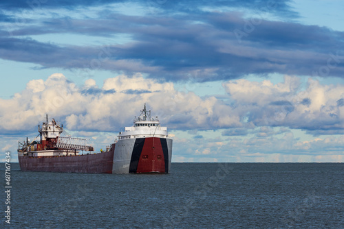 A Ship On Lake Superior