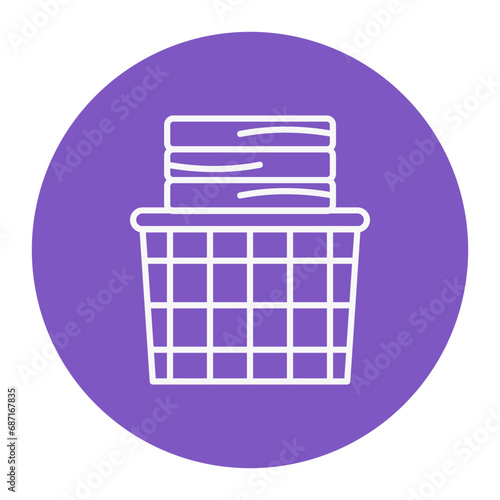 Laundry Basket Icon