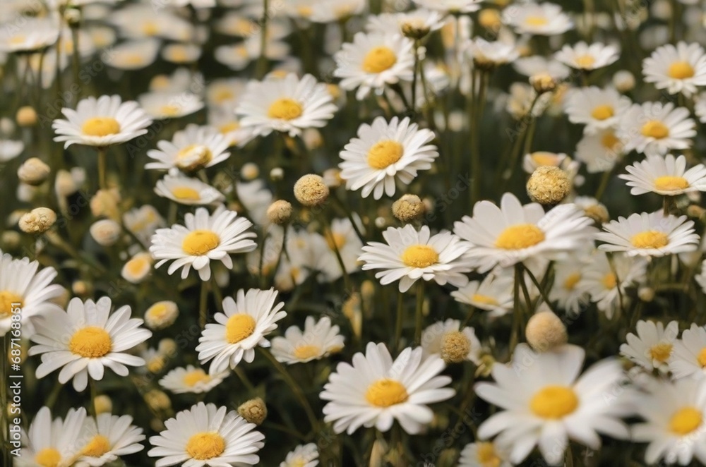 daisies in a field daisies in a field