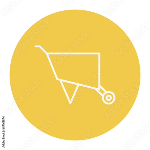Wheelbarrow Icon