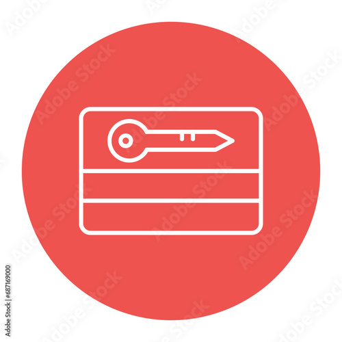 Card Key Icon