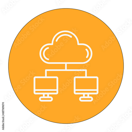 Cloud Computing Icon