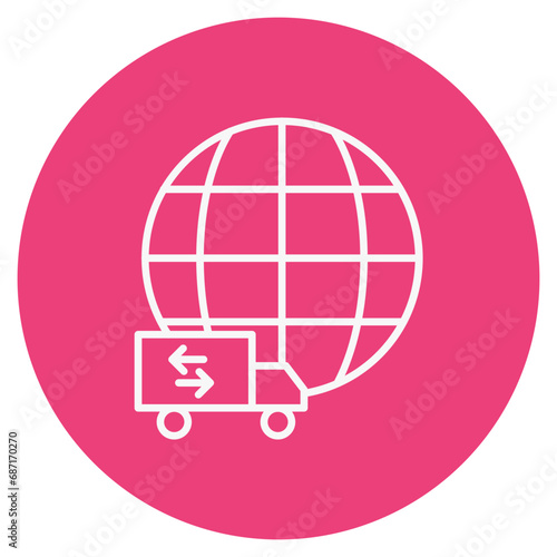 Worldwide Delivery Icon