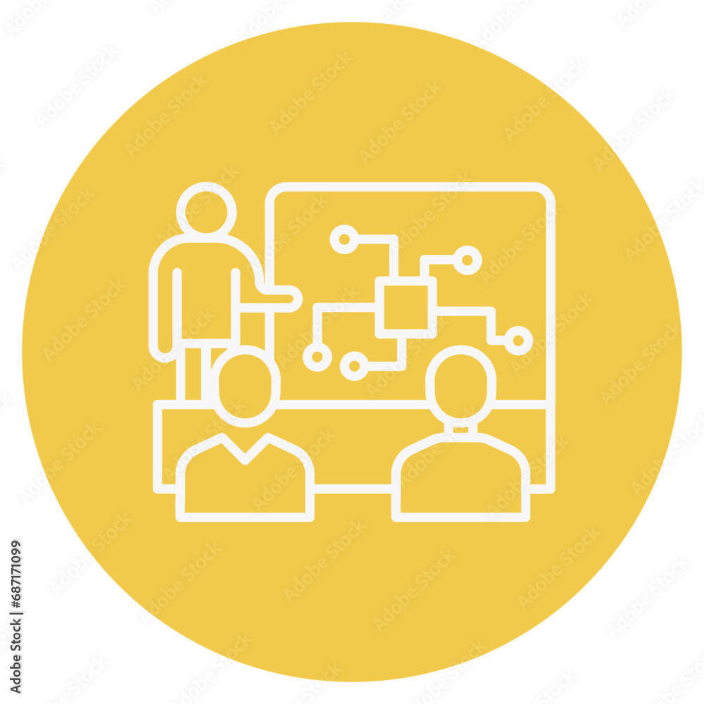 Employee Briefing Icon Employee Briefing Icon