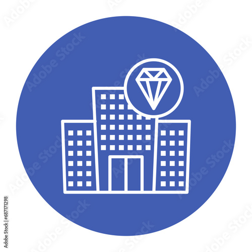 Luxury Hotel Icon