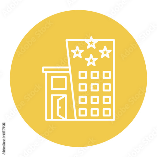 4 Star Hotel Icon