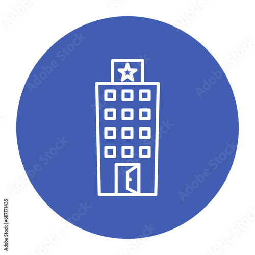 1 Star Hotel Icon