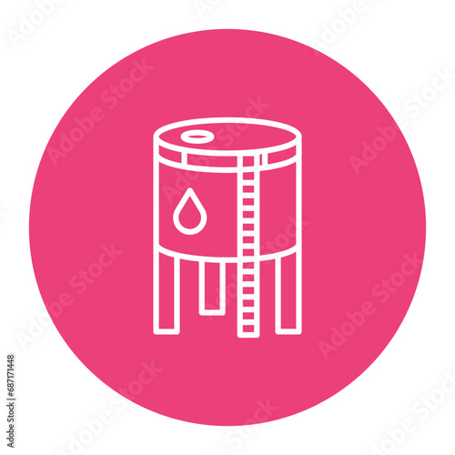 Oil Tank Icon