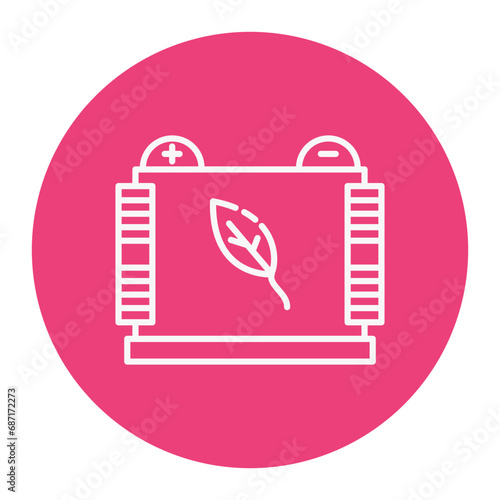 Eco Battery Icon