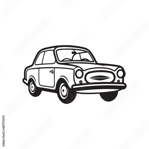 Car Image Vector, illustration of a car © Hera