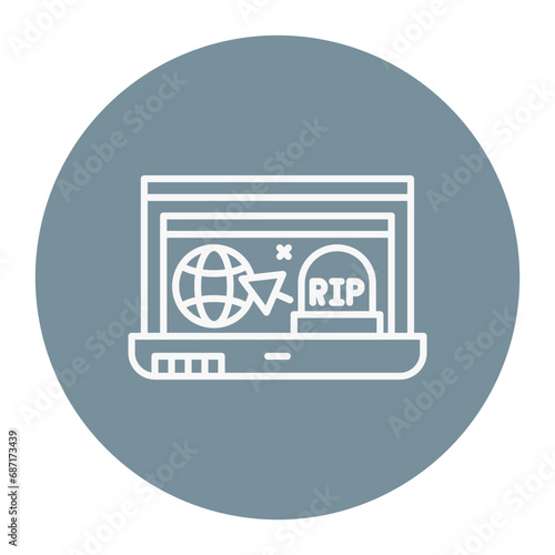 Website Dead Icon