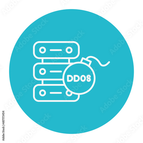 Server Ddos Icon