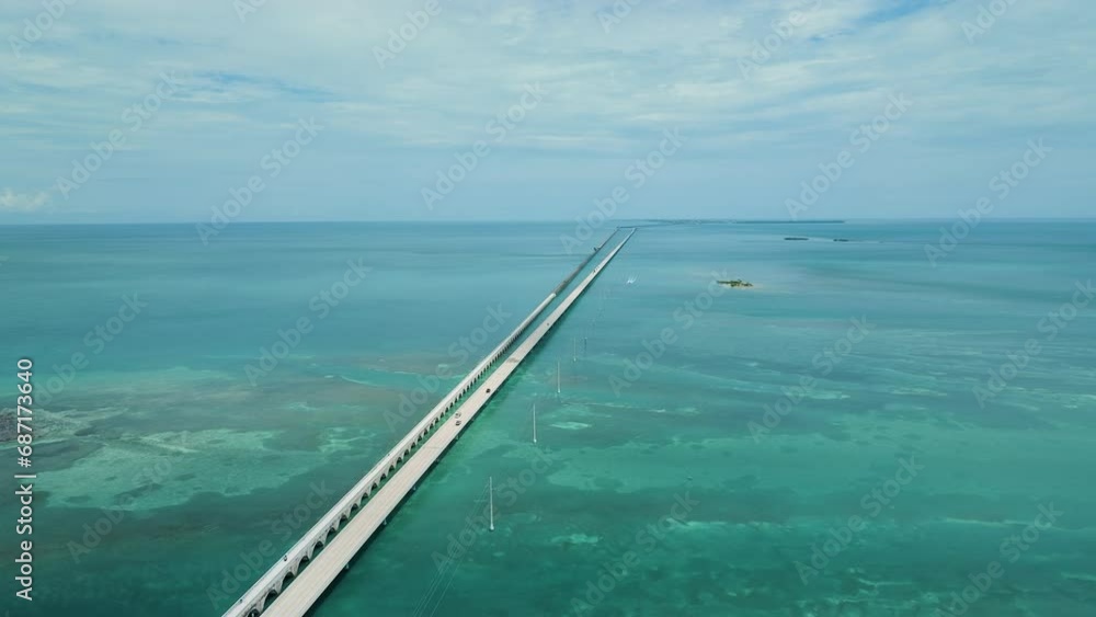 custom made wallpaper toronto digitalAerial view on Seven Miles Bridge