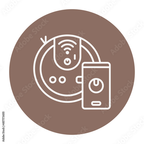 Robot Vaccum Icon