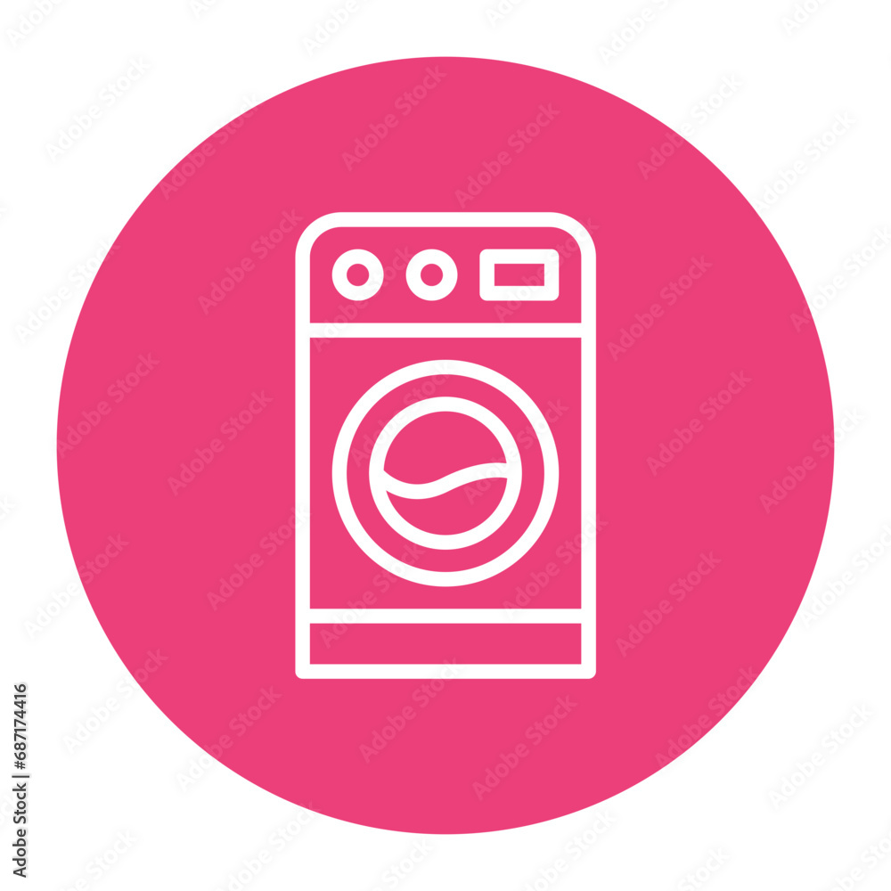 Washing Machine Icon Washing Machine Icon