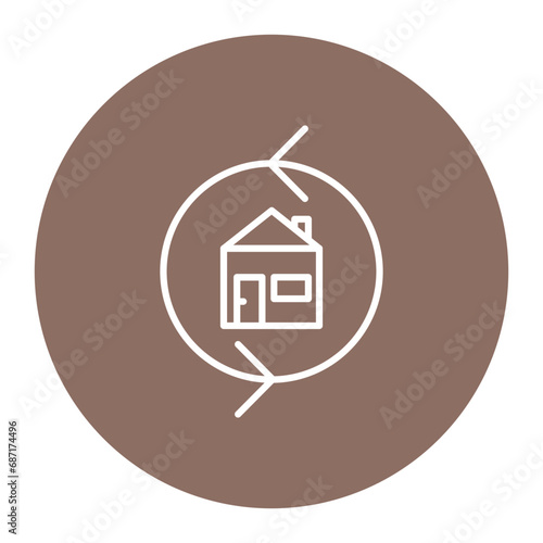 House Exchange Icon