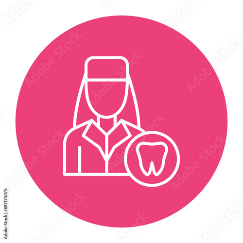 Female Dentist Icon