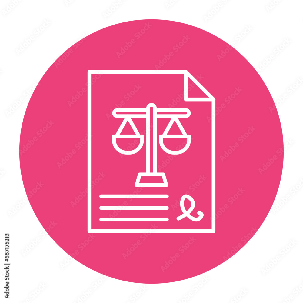 Legal Documents Icon Legal Documents Icon