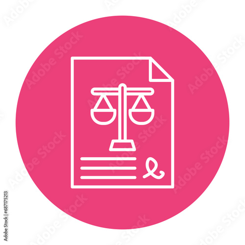 Legal Documents Icon