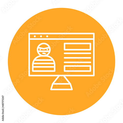 Criminal Database Icon