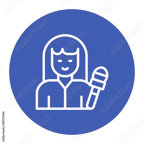 Woman Anchor Icon