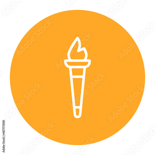 Olympic Torch Icon