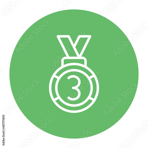 Bronze Medal Icon