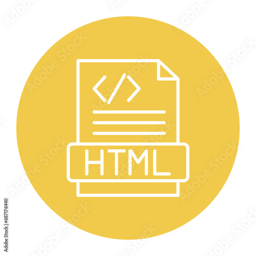 Html File Icon