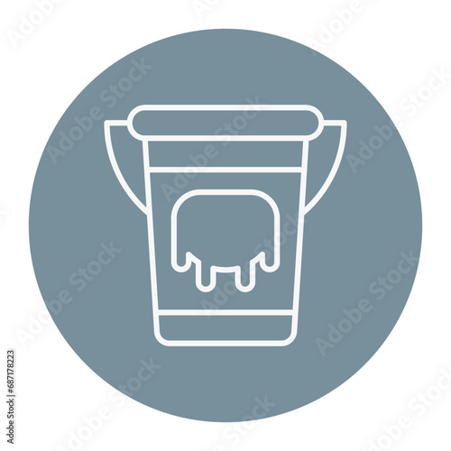Milk Bucket Icon