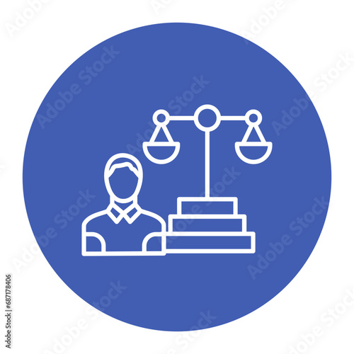 Legal Advisor Icon