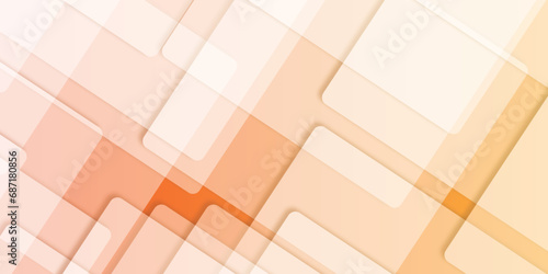 Abstract Elegant orange Background .White and orange modern line minimalistic pale geometric pattern background. Vector abstract graphic design banner pattern presentation background web template.