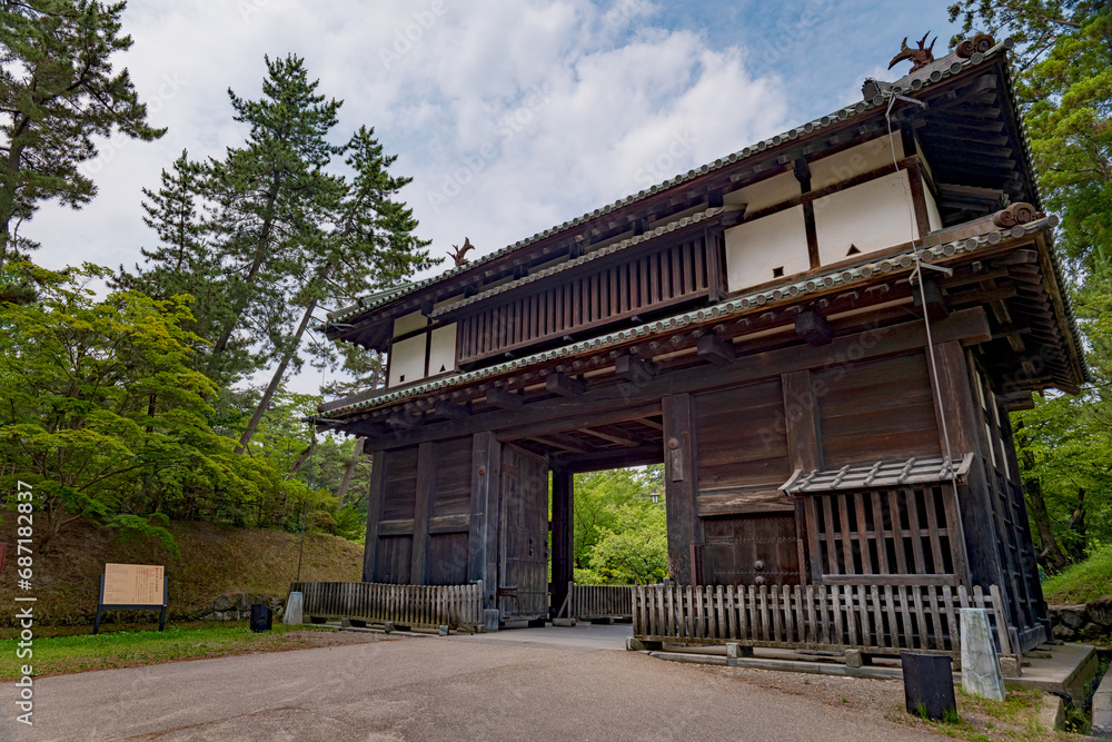 青森 弘前城 三の丸東門