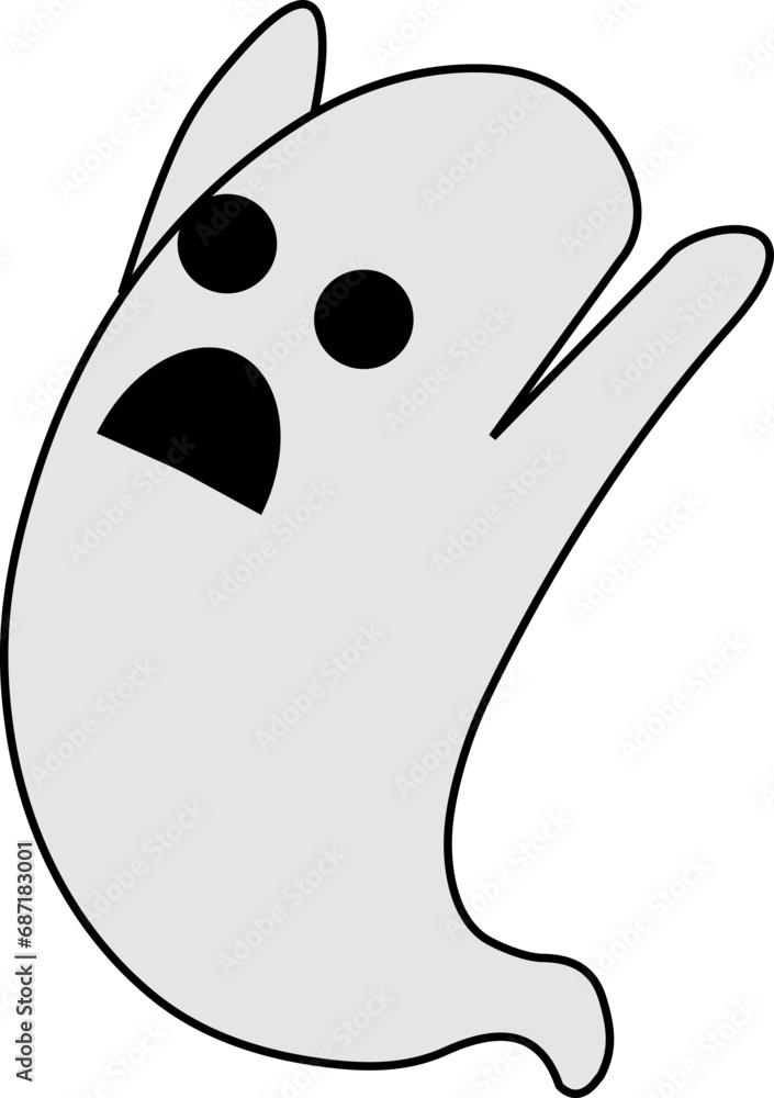 cute funny happy halloween ghost cute funny happy halloween ghost