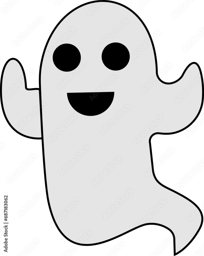 cute funny happy halloween ghost cute funny happy halloween ghost