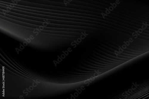 Wallpaper Mural Sleek Monochrome Abstract: Modern Wavy Lines, Premium Stripe Texture for Business Banner and Backdrop Design Torontodigital.ca