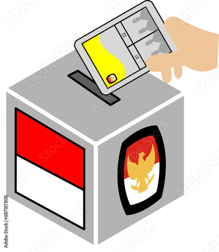 Indonesian election day