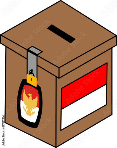 Indonesian election day