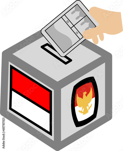 Indonesian election day