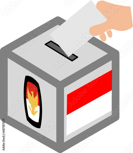 Indonesian election day