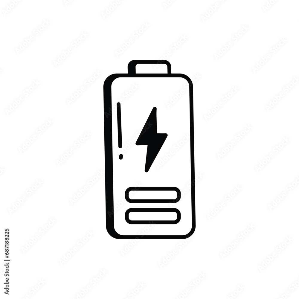 Battery icon vector stock illustration Battery icon vector stock illustration