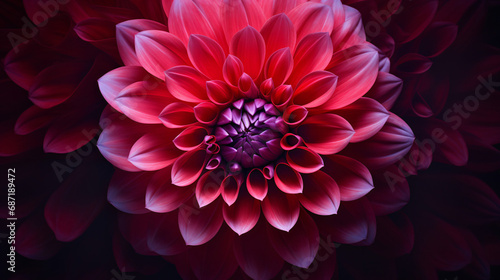 Dahlia bloom