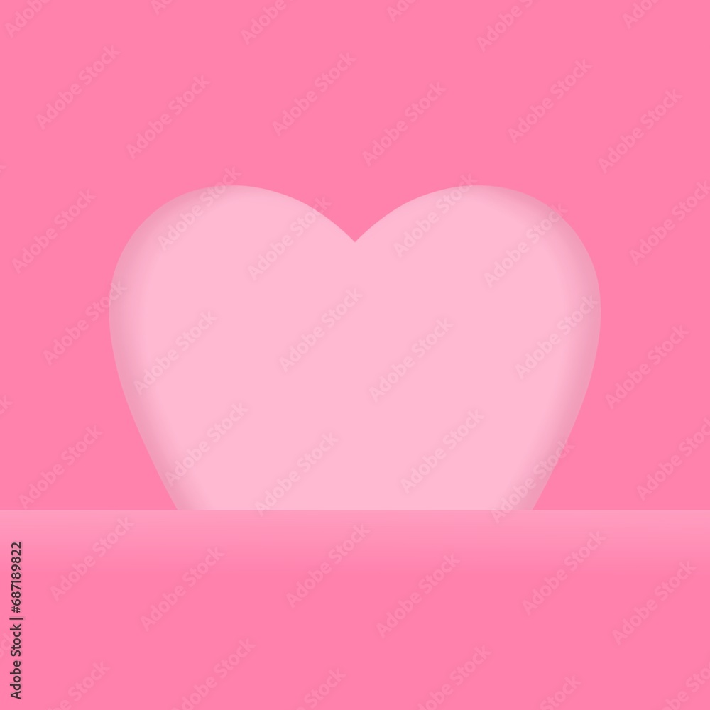 Heart love valentines day background 