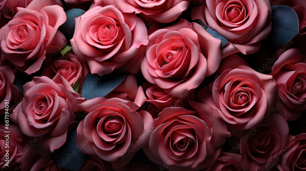 Pink Red Roses Leaves Aluminium Box, Background Image, Desktop Wallpaper Backgrounds, HD Pink Red Roses Leaves Aluminium Box, Background Image, Desktop Wallpaper Backgrounds, HD