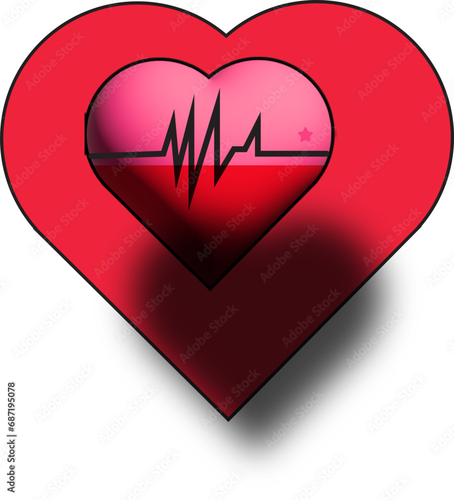 National Heart month icon
