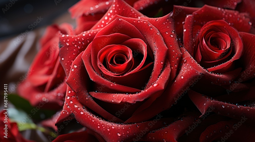 Red Rose Ribbon Water Droplets, Background Image, Desktop Wallpaper Backgrounds, HD Red Rose Ribbon Water Droplets, Background Image, Desktop Wallpaper Backgrounds, HD